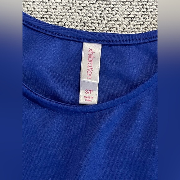 Xhilaration Blue Halter A-Line Cocktail Dress - Picture 6 of 16